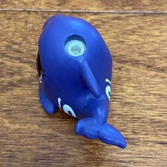 LITTLEST PET SHOP Vintage Dolphin Figure - Picture 5 of 5
